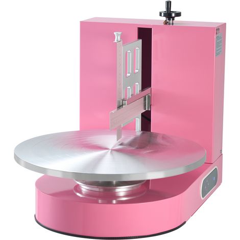 Mophorn-Kuchendekorationsmaschine – Geräuscharmes Gerät zum Verzieren von Kuchenglasuren. Creme-Aufstrichmaschine mit verstellbarem Schaber-Drehteller