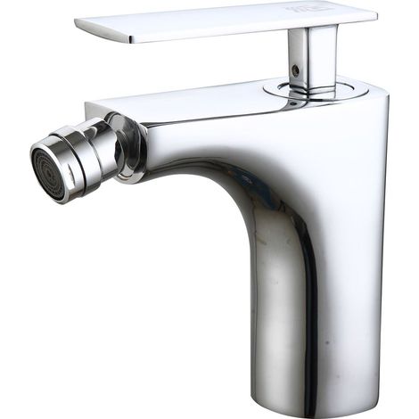 Grifo de Bidé Monomando Nogal Latón Cromado Cartucho Cerámico 40mm DP GRIFERIA Garantía 3 Años (1/2)