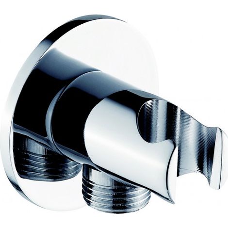 Wandanschlussbogen Bernstein BA003 Brausehalter rund