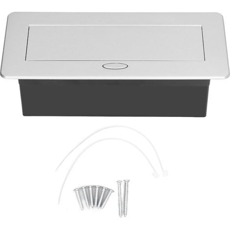 Prise rétractable de bureau, boîtier de montage mural/au sol, norme UE 250 V 16 A (1/5)