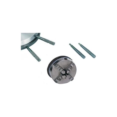Mandrino autocentrante per tornio 4 griffe 65mm