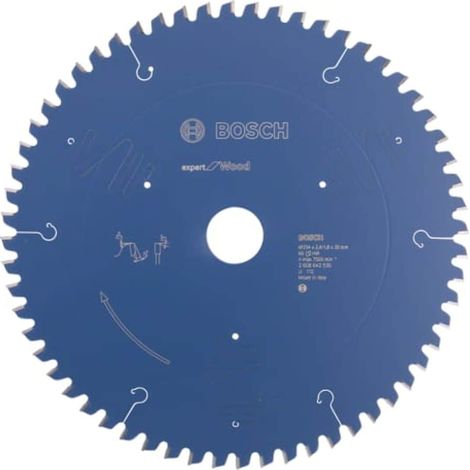 Bosch EXPERT Wood Circular Saw Blade 254 x 2.4/1.8 x 30 mm T60 2608642530