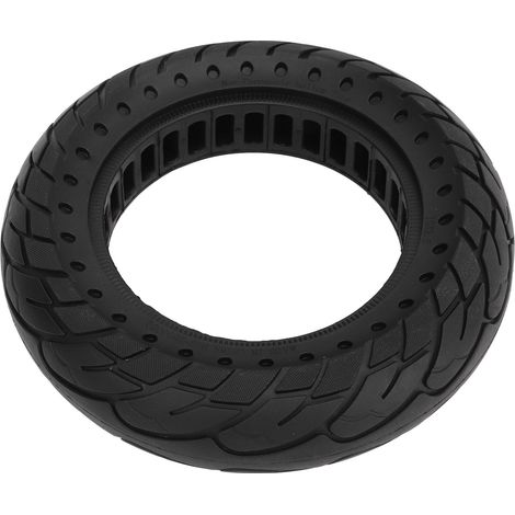 Roue de trottinette électrique 10x2,5 pouces, durable, antidérapante, absorption des chocs, pneu intérieur nid d'abeille Dot de rechange (1/5)