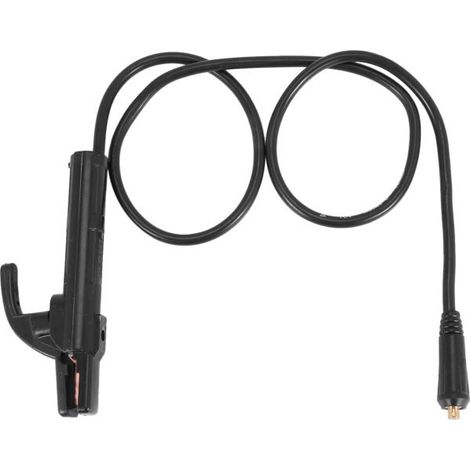 Pinza porta elettrodo per saldature MMA completa di cavo portata 120-500A (1/5)