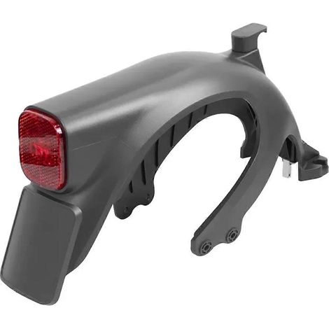 Roue arrière - pour trottinette électrique Max G2 - Garde-boue arrière - Aileron - Ajout d'un feu arrière - Pièces de montage du support (1/4)