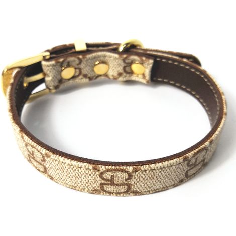 Collier En Cuir Pour Chien - Cuir Souple Et Résistant - Boucle En Alliage Réglable - Pour Promenade Et Dressage - 4 Tailles Disponibles (1/5)