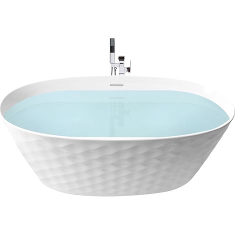 Freestanding Bathtub CHUBUT 1500 x 750 mm White (1/5)