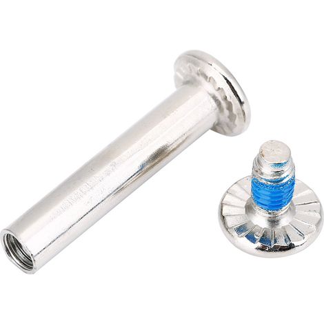 Lot de 10 vis de rechange pour patins à roues alignées, axes de roues, 31 mm (1/5)