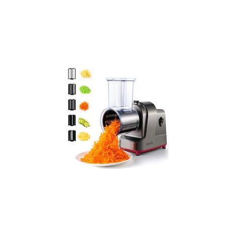 Hachoir 5 couteaux trancheuse de légumes entièrement automatique multi-fonction trancheuse de pommes de terre domestique Machines coupe-légumes électrique (1/4)