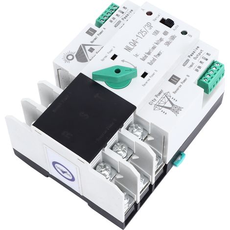 Automatischer 400V 100A Stromumschalter, Doppelstromwähler, ausfallsicherer elektrischer Schalter für Hausverteilung (1/5)
