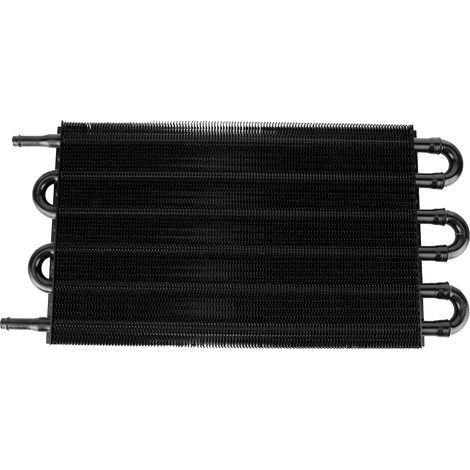 Kit de refroidissement d'huile moteur 6 rangées en aluminium universel, radiateur auxiliaire de transmission à distance (1/5)