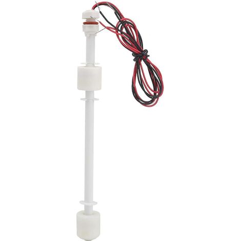 PP-Schwimmerschalter aus Kunststoff, Flüssigkeitsstandregler, Erkennungsanzeige, Alarm, 200 mm