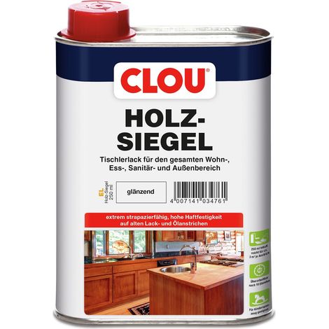 CLOU Holz Siegel EL Glänzend 250ml