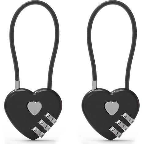 Cadenas à combinaison de qualité supérieure, cadenas à combinaison pour sécurité de voyage, petit câble antivol pour sac à dos, sécurité de voyage, bagages, valise, sac, antivol, mot de