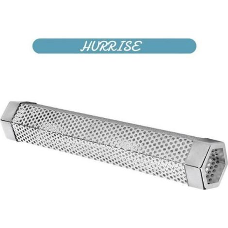 Tube de fumoir en acier inoxydable 12 Inch Smoker Tube Rhombus Stainless Steel Pellet Smoker Tube electromena BLU-RAY FILM (1/4)