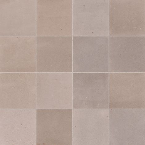 Carrelage effet Zellige Greige 10x10x0,85 cm Mat Serinor - Mur intérieur (vendu par carton de 0,6 m²) - RO'MA CARRELAGE
