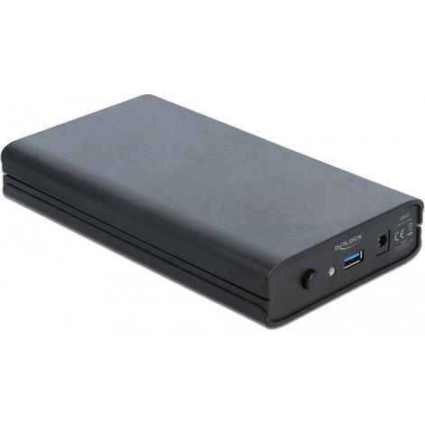 Delock Caja externa para SATA HDD de 3.5 con SuperSpeed USB (USB 3.1 Gen 1)