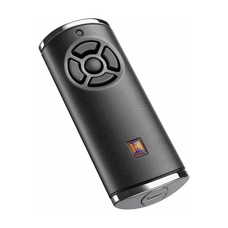 Émetteur portatif Hörmann HS5 868 BS – Télécommande 4 canaux – Fréquence 868,3 MHz BiSecur – Structure noire en métal
