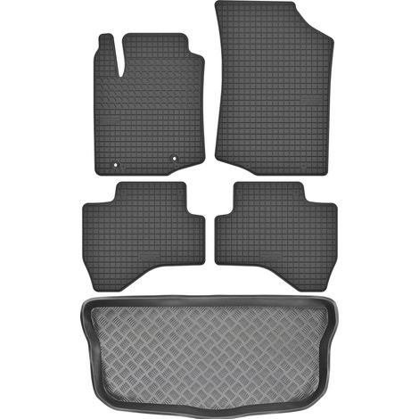 Toyota Aygo II Schrägheck ab 2014 SET - Gummifußmatten + Kofferraummatte