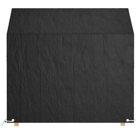 Maison Exclusive - Copri Panche Giardino 2pz 8Occhielli 130x70x70/88cm Polietilene