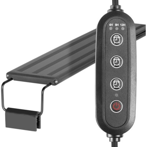 Terrario ReptoRay 8W - Lámpara LED para terrario con programador de 30 cm (1/5)