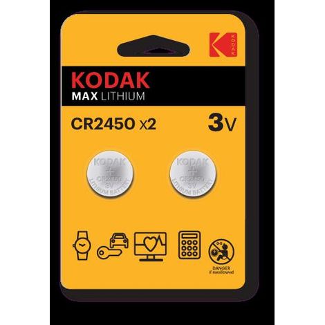 Kodak CR2450 Single-use Lithium battery (1/2)