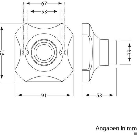 2 pièces plafonnier/douille de lampe, porcelaine, blanc, 1x E27 max. 60W (1/5)