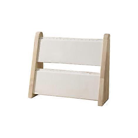 Weiche Matte Halskettenständer, funktionaler Halskettenhalter aus Holz, Organizer-Regal zur Schmuckpräsentation und -aufbewahrung, Weiß (Weiß)
