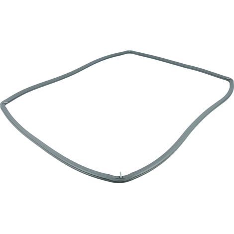 vhbw Junta puerta reemplaza Miele M3766120, 6432220, M4696921, 4696921, M4696920, M4417790, M3766121 para - 36 x 48 cm, con gancho angular gris (1/4)