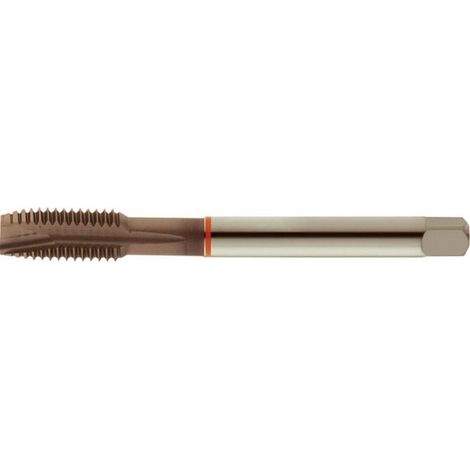 Macho de roscar de roscar mecánico para agujero pasante, rosca métrica DIN 376 B, rosca M16, paso 2,0 mm, longitud. total : 110 mm, cola Ø 12,0 mm, plaza de la cola : 9,0 mm (1/5)