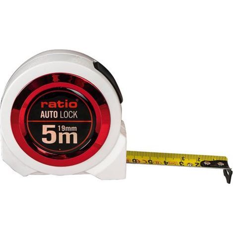 Mètre déroulant RATIO AUTO LOCK 5 m x 19 mm - talla (1/3)