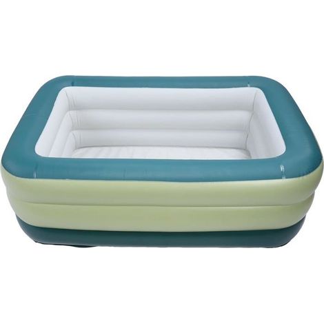 Piscine gonflable - Belle commode - PVC renforcé - Dimensions 150x105x50 cm - 3 niveaux hors sol - Pliable et portable (1/5)