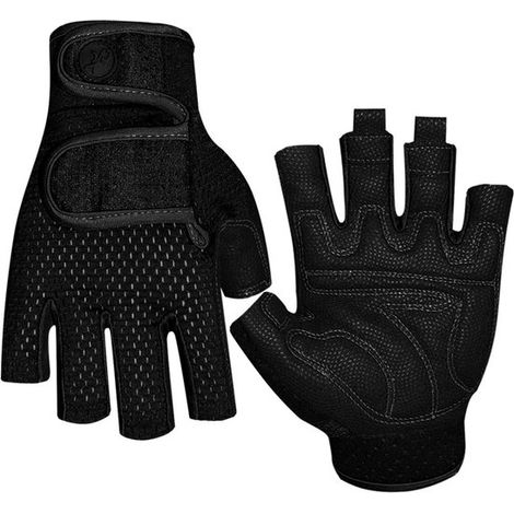 Guanti da fitness unisex, adatti per allenamenti in palestra, allenamento con i pesi, sollevamento pesi, canottaggio e ciclismo. Verde brillante, taglia M. (1/5)