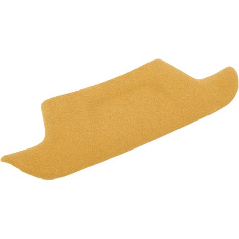Cache inférieur de volant de voiture 2 mm, finition rugueuse, remplacement pour Chevrolet Camaro 2016-2021 (conduite à gauche), jaune (1/5)