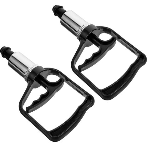 Abaodam Pompe à Vide Manuelle 2pcs en Plastique Noir pour (1/5)