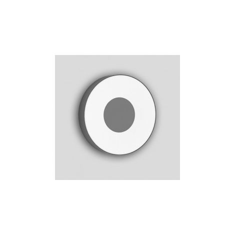 Applique LED Ronde Gris - Eclairage Moderne (1/4)