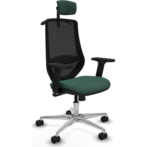 Piqueras y Crespo Mardos Sedia da Ufficio Verde Confortevole