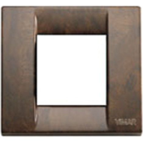 VIMAR - PLACCA IDEA 1-2 MODULI METALLO RADICA NOCE 17092.41 (1/2)