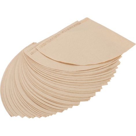 40 Papierkaffeefilter für 1-2 Tassen Kaffeemaschinen, Einweg-Kaffeebrühfilter (1/5)