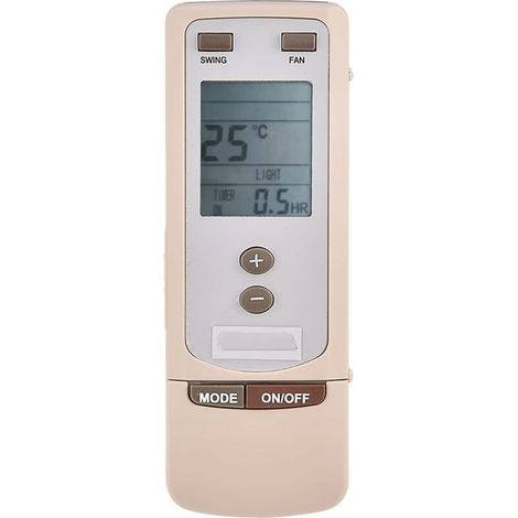 Télécommande de remplacement pour climatiseur Gree Y512 Y502, portée 10 mètres (33 pieds), 1 pièce (1/5)