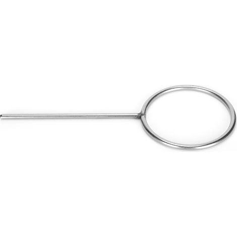 Anneau de support de laboratoire en acier inoxydable, robuste et résistant à la corrosion, pour expériences de laboratoire, 100 mm / 3,9 pouces (1/5)