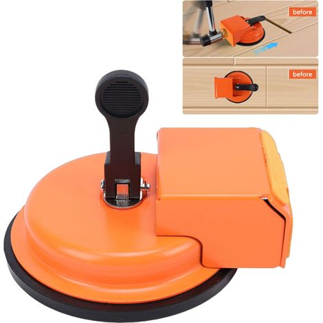 Outil de réparation des joints de sol, force d'aspiration de 82 kg, pince de revêtement de sol portable pour sols stratifiés et parquets