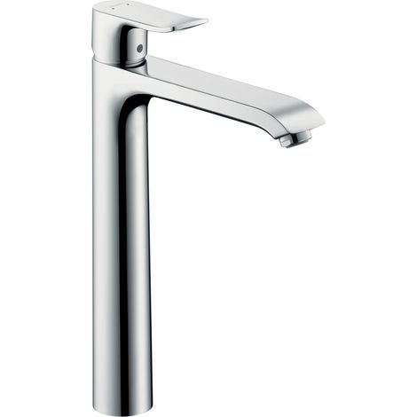 Hansgrohe – Mitigeur de lavabo surélevé 260 pour vasque libre – Bec fixe – Débit 5 l/min – Limiteur de température ajustable – Chrome (1/10)