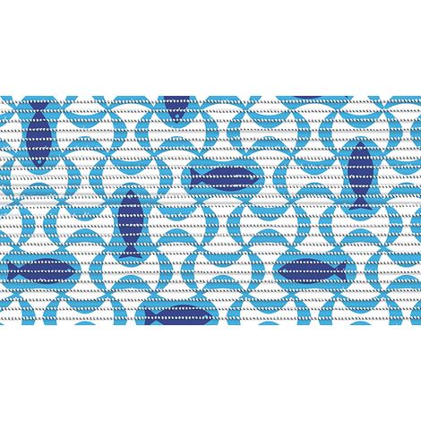 TAPPETO MULTIUSO IN PVC AQUAFLEX 6048-1 Rotolo cm.65 (H) x 15 mt (L).