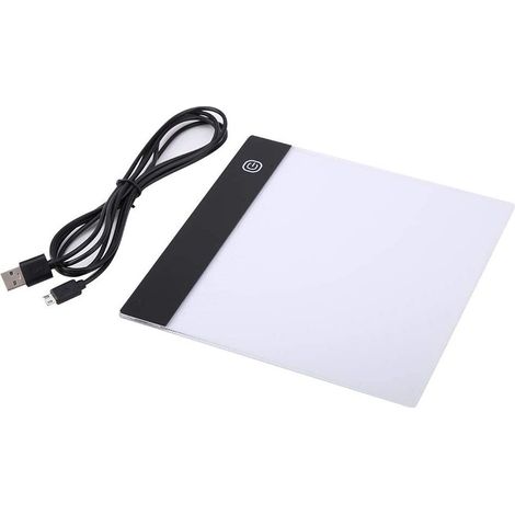 Tablette à dessin LED A5, tablette lumineuse LED, tableau de copie (1/5)