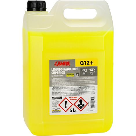 Superior-Giallo G12+, liquido radiatore - (-20°C/+105°C) - 5 L
