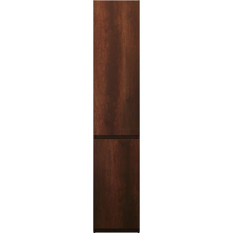 burgbad Lin20 Armoire haute sur pied avec 2 portes, éclairage
