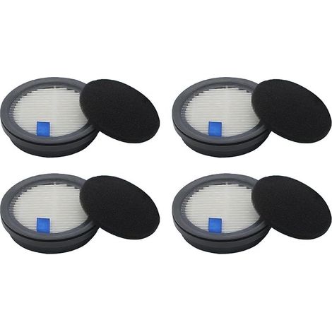 Lot de 4 filtres HEPA de rechange compatibles avec Afoddon A200PRO/A200, ORFELD B08/C10A/C10G, et NEQUARE S12 S25 S26 Series Cordless Vacuum Cleaner (1/5)