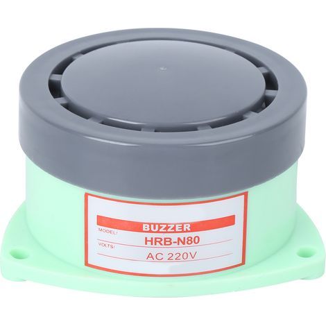 HRBN80 Buzzer Beeper alarme électromagnétique actif utilisation industrielle continue AC220V 50HZ 80db (1/5)