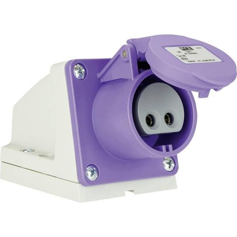 PCE Presa Murale CEE Lilla Grigia 16A 24V IP44